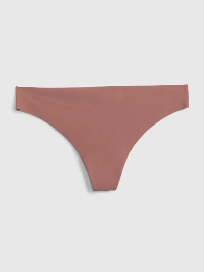 Gap No-show Thong In Mauvey Brown