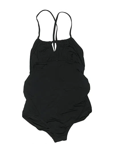 Pre-owned Gap One Piece Swimsuit In Black