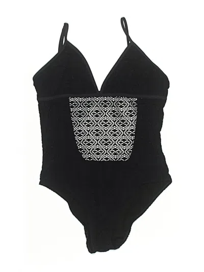 Pre-owned Gap One Piece Swimsuit In Black