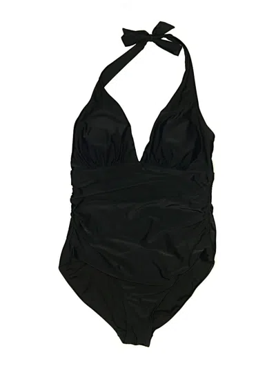 Pre-owned Gap One Piece Swimsuit In Black