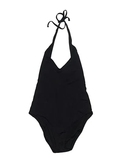 Pre-owned Gap One Piece Swimsuit In Black