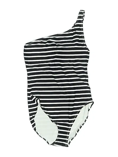 Pre-owned Gap One Piece Swimsuit In Black