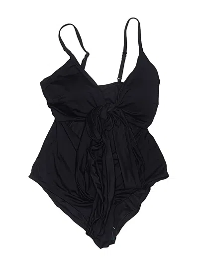 Pre-owned Gap One Piece Swimsuit In Black