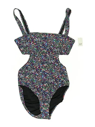 Pre-owned Gap One Piece Swimsuit In Black