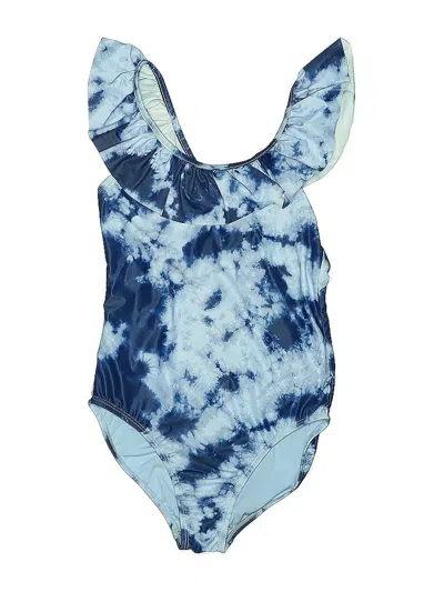 Pre-owned Gap Kids' One Piece Swimsuit In Blue