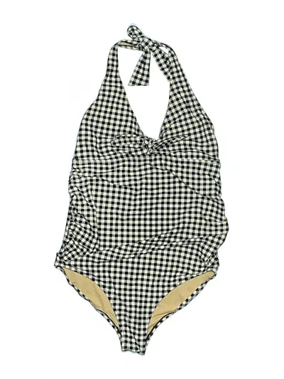 Pre-owned Gap One Piece Swimsuit In White