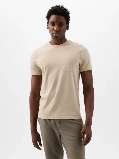 Gap Organic Cotton Pocket T-shirt In Bedrock
