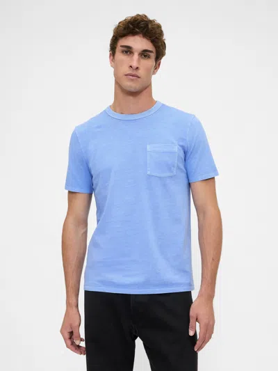 Gap Organic Cotton Pocket T-shirt In Blue