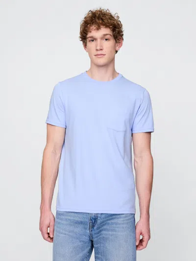 Gap Organic Cotton Pocket T-shirt In Blue Crush