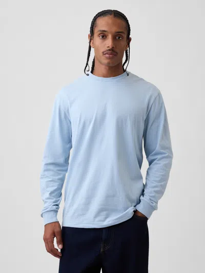 Gap Organic Cotton T-shirt In Sail Blue
