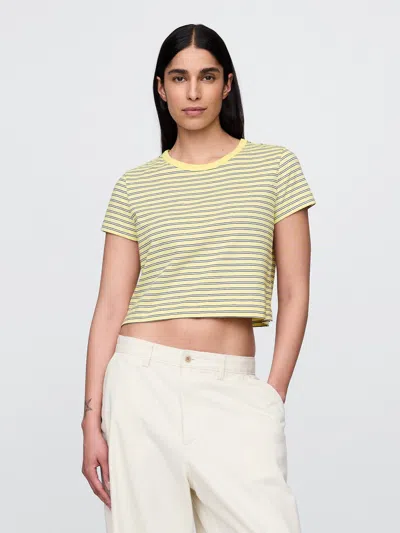 Gap Organic Cotton Vintagesoft Cropped T-shirt