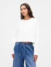 Gap Organic Cotton Vintagesoft Heavyweight Crop T-shirt