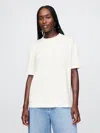Gap Organic Cotton Vintagesoft Heavyweight T-shirt In Off White