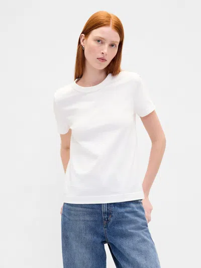 Gap Organic Cotton Vintagesoft Heavyweight T-shirt In White