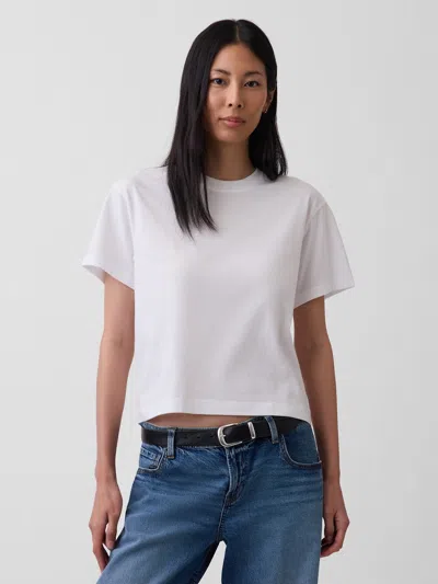Gap Organic Cotton Vintagesoft Relaxed T-shirt In White