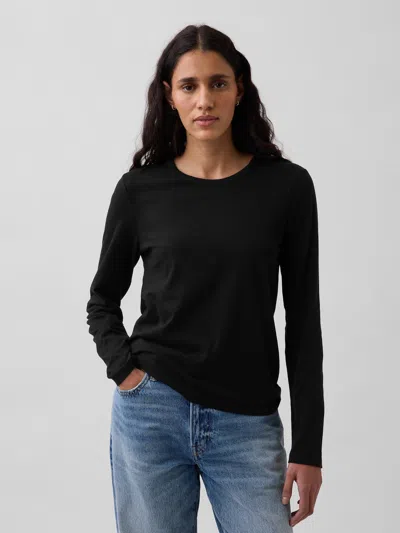 Gap Organic Cotton Vintagesoft T-shirt In Black