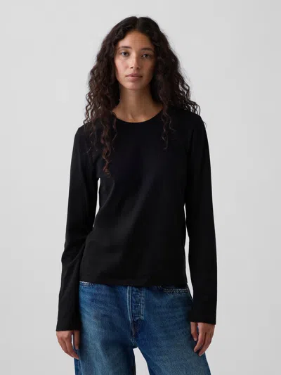 Gap Organic Cotton Vintagesoft T-shirt In Black
