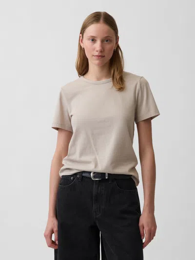 Gap Organic Cotton Vintagesoft T-shirt In Neutral