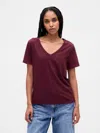 Gap Organic Cotton Vintagesoft V-neck T-shirt