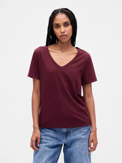 Gap Organic Cotton Vintagesoft V-neck T-shirt