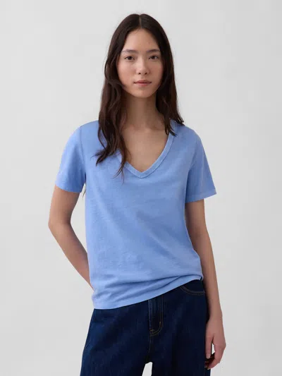 Gap Organic Cotton Vintagesoft V-neck T-shirt
