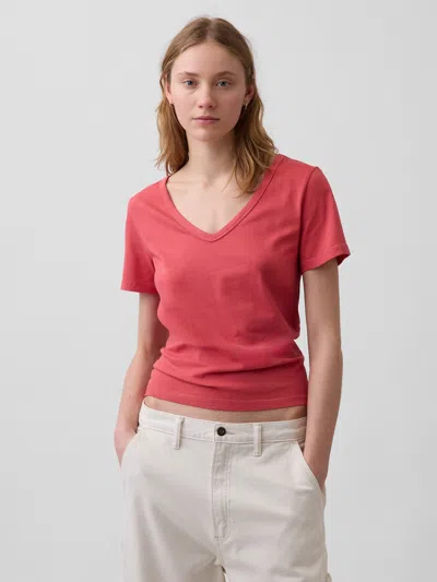 Gap Organic Cotton Vintagesoft V-neck T-shirt
