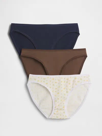 Gap Organic Stretch Cotton Bikini (3-pack)