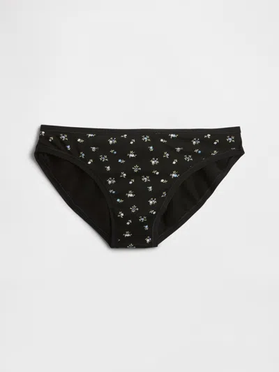 Gap Organic Stretch Cotton Bikini In Black