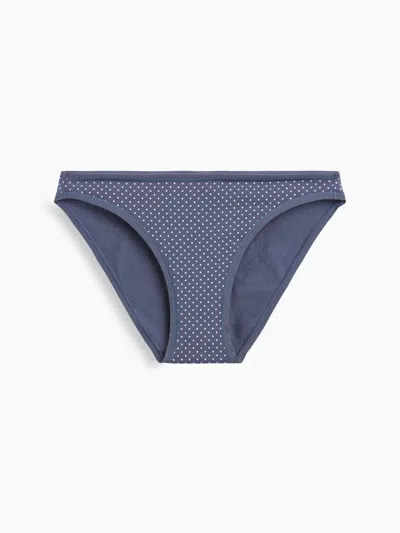 Gap Organic Stretch Cotton Bikini In Blue