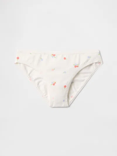 Gap Organic Stretch Cotton Bikini In Multi Color Ditsy Floral