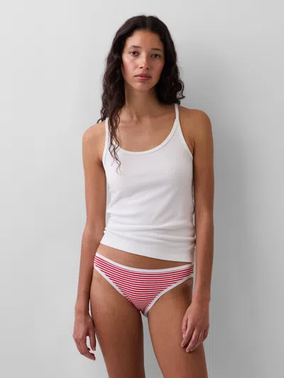 Gap Organic Stretch Cotton Bikini In Red