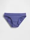 Gap Organic Stretch Cotton Bikini In Skipper Blue