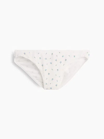 Gap Organic Stretch Cotton Bikini In White