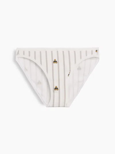 Gap Organic Stretch Cotton Bikini In White