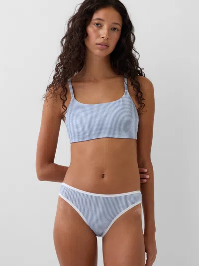 Gap Organic Stretch Cotton Bralette In Multi