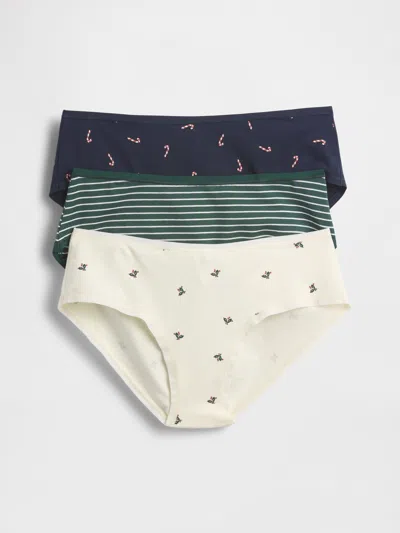 Gap Organic Stretch Cotton Hipster (3-pack) In Multi