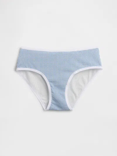 Gap Organic Stretch Cotton Hipster In Blue