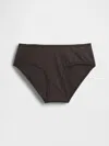 Gap Organic Stretch Cotton Hipster In Brown