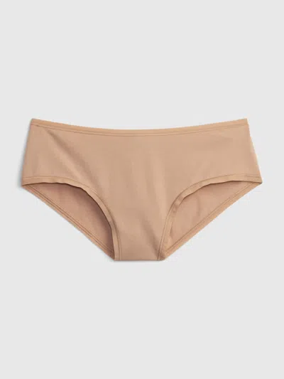 Gap Organic Stretch Cotton Hipster In Brush Beige