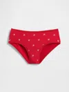 Gap Organic Stretch Cotton Hipster In Red
