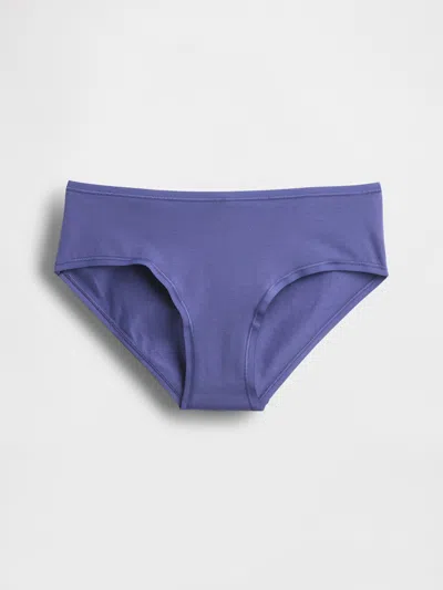 Gap Organic Stretch Cotton Hipster In Skipper Blue