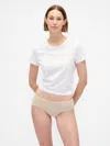 Gap Organic Stretch Cotton Hipster In White