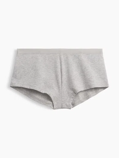 Gap Organic Stretch Cotton Shorty In Gray