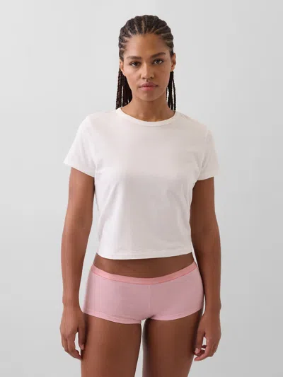 Gap Organic Stretch Cotton Shorty In Pink