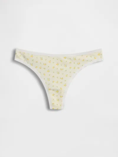 Gap Organic Stretch Cotton Thong (3-pack)