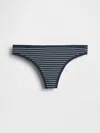 Gap Organic Stretch Cotton Thong In Blue