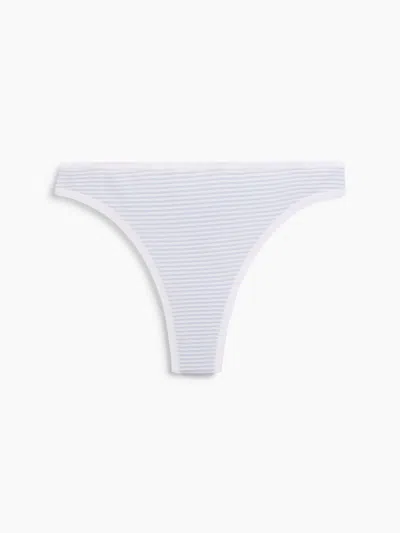 Gap Organic Stretch Cotton Thong In Blue