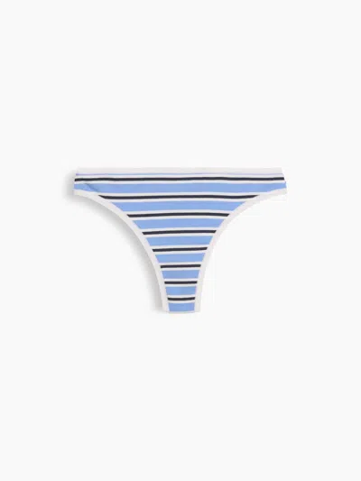 Gap Organic Stretch Cotton Thong In Blue