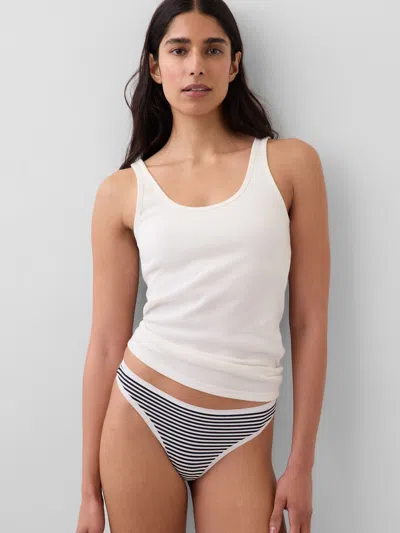 Gap Organic Stretch Cotton Thong In Multi