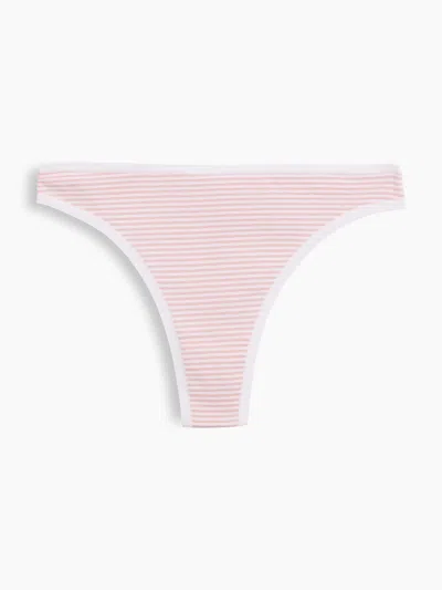 Gap Organic Stretch Cotton Thong In Pink